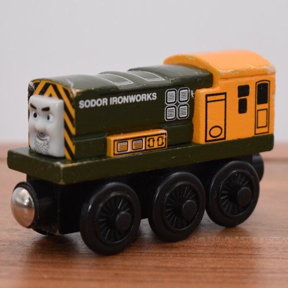 Iron Bert Sodor Ironworks Thomas & Friends Wooden Railway Train Tank Engine 2003 - Picture 2 of 8